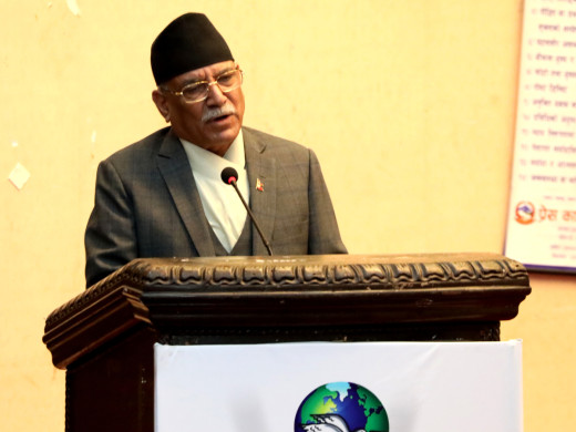 प्रेस स्वतन्त्रतामाथि संकुचन हुन दिइँदैन: प्रधानमन्त्री प्रचण्ड 