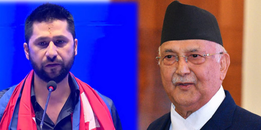 भोटको विषयमा रवि र ओलीबीच सवाल–जवाफ