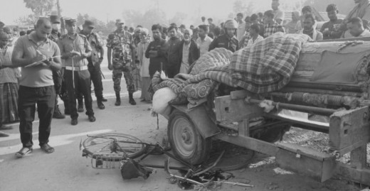 रौतहटमा ट्याक्टरको ठक्करबाट बालकको मृत्यु, शव घटनास्थलमै राखेर स्थानीयको विरोध