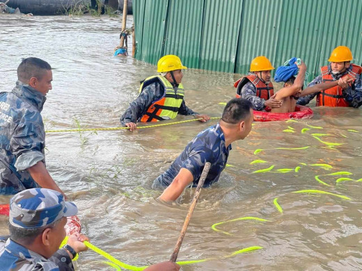 बाढीपहिरो र डुबानमा परेका १७ हजारभन्दा बढी नागरिकको उद्धार गरियो: गृह मन्त्रालय