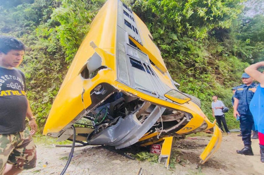 पोखरामा भएको स्कुल बस दुर्घटनाको छानबिन गर्न समिति गठन