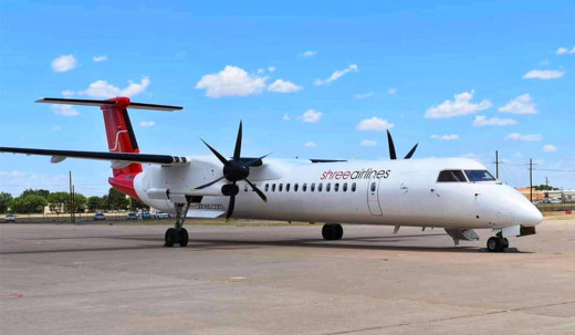 ५४ यात्रु लिएर सुर्खेतबाट आएको श्री एअरलाइन्सको जहाज काठमाडौंमा आकस्मिक अवतरण