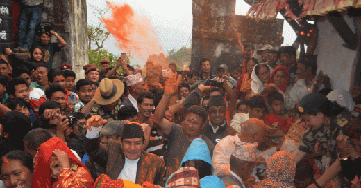 नुवाकोटमा मनाइँदै सिन्दुरे जात्रा
