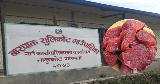 सुलिकोट गाउँपालिकाले मासु उत्पादन गर्ने आठ सय बढी कृषकलाई अनुदान दिने