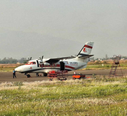 ठूलो दुर्घटनाबाट जोगियो समिट एअरको जहाज