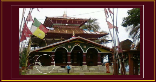 प्रसिद्ध शक्तिपीठ त्रिपुरासुन्दरीका सिँढी तोडफोड