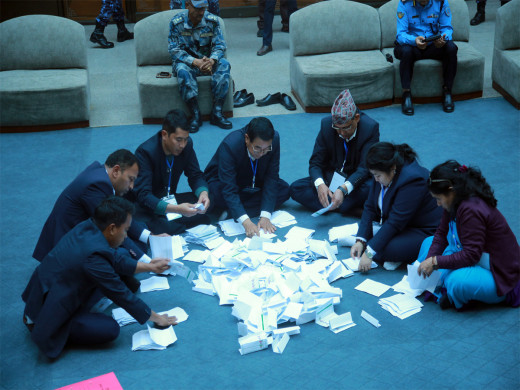 उपराष्ट्रपति निर्वाचनको मतगणना सुरु