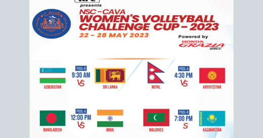 काभा महिला भलिबल च्यालेन्ज कप सुरु हुँदै