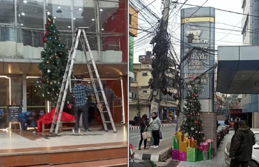 काठमाडौं महानगरमा प्लास्टिकका क्रिसमस-ट्री राख्न नपाइने