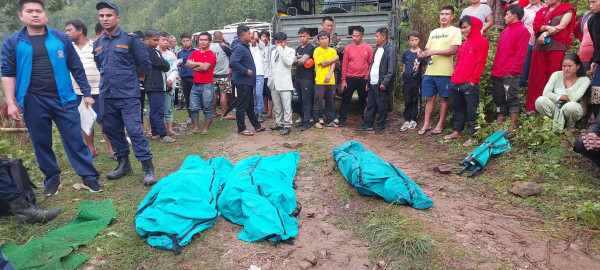 गोरखामा जीप दुर्घटना, पाँच जनाको मृत्यु