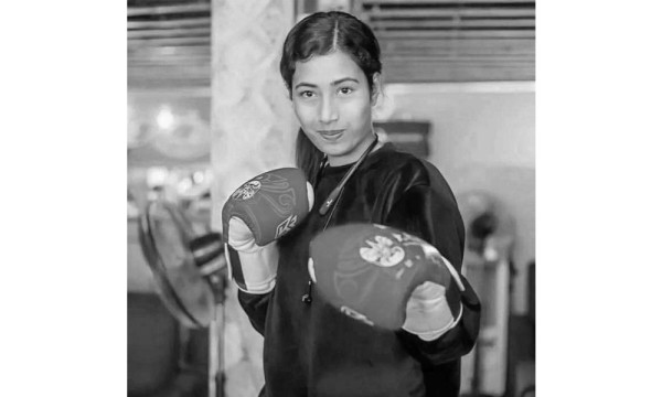 मृत भेटिइन् सशस्त्रकी बक्सिङ खेलाडी गोसाइँ