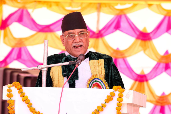 आमजनतालाई सशक्त र एकताबद्ध तुल्याउनु आवश्यक छ : प्रधानमन्त्री प्रचण्ड 