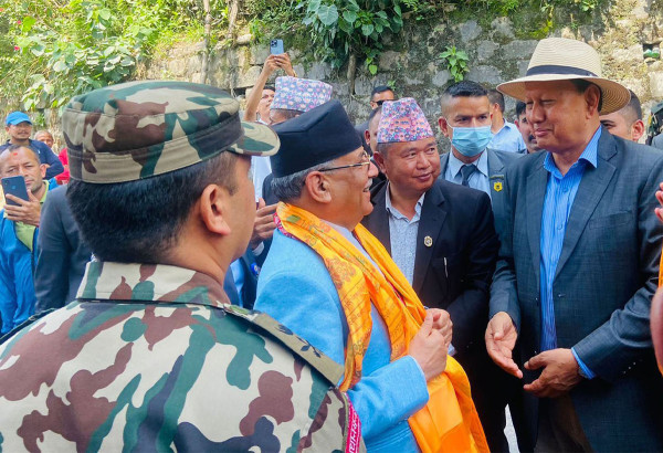 प्रधानमन्त्री प्रचण्ड मेलम्चीमा