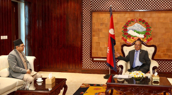 सदन खुलाउने विषयमा प्रधानमन्त्री र सभामुखबीच छलफल जारी