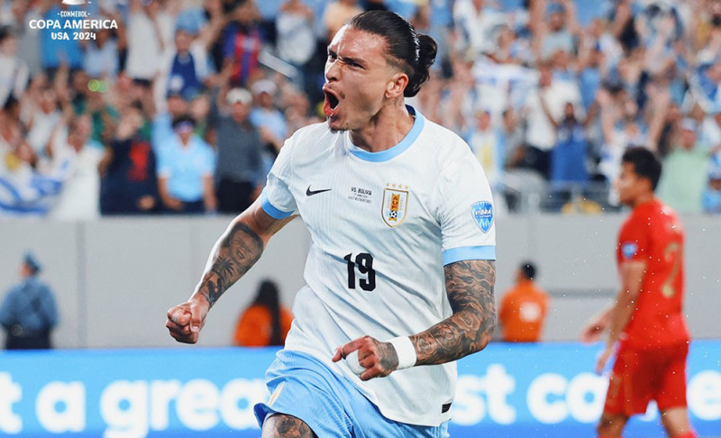 कोपा अमेरिकामा उरुग्वेको लगातार दोस्रो जित