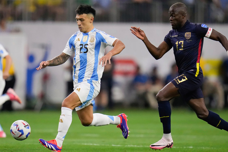 अर्जेन्टिना कोपा अमेरिकाको सेमिफाइनलमा, मेसीले पेनाल्टी मिस गरे