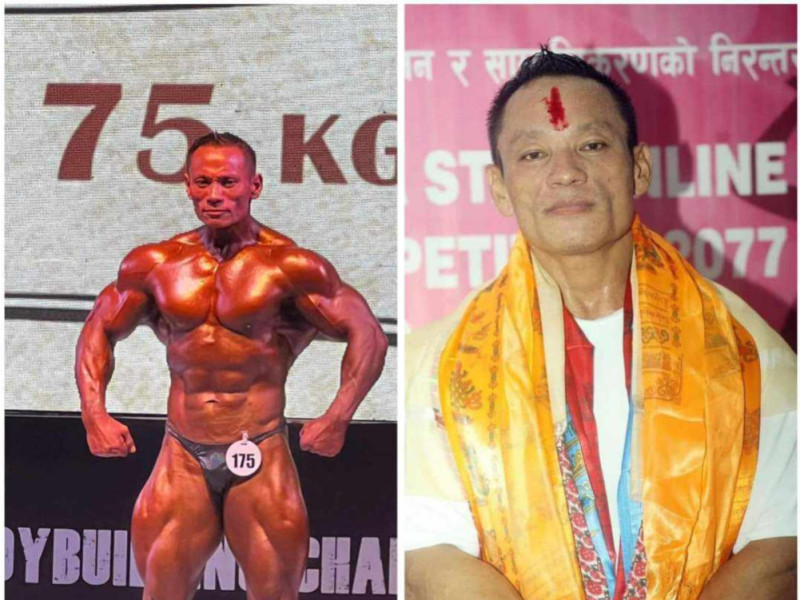 बडिबिल्डर खेलाडी राईको मृत्यु