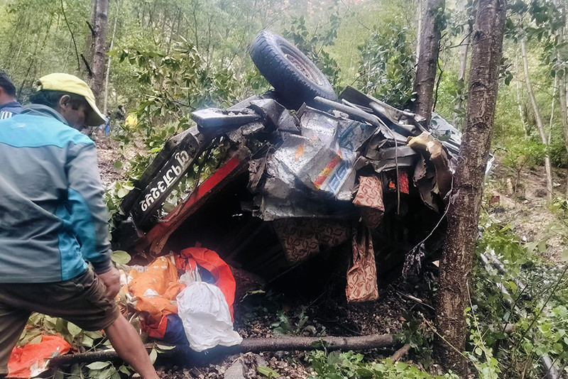 रोल्पा जीप दुर्घटनामा मृत्यु हुनेको सङ्ख्या ७ पुग्यो