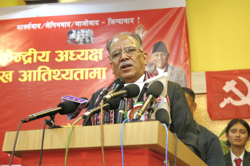 सुशासनको पक्षमा लाग्दा सरकारबाट हटाइयो : अध्यक्ष दाहाल