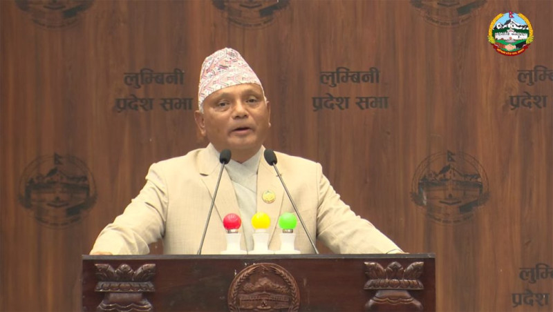 सुदूरपश्चिमपछि लुम्बिनी सरकारबाट पनि बाहिरियो एमाले, मुख्यमन्त्री महरा अल्पमतमा