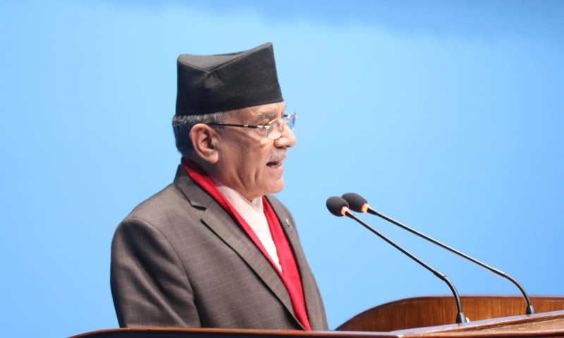 विपक्षी सांसदको कठघरामा प्रधानमन्त्री प्रचण्ड