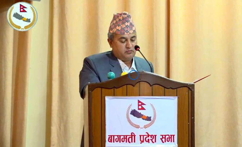 बागमतीका मुख्यमन्त्री जम्कट्टेलले राजीनामा नदिने, विश्वासको मत लिने तयारी 