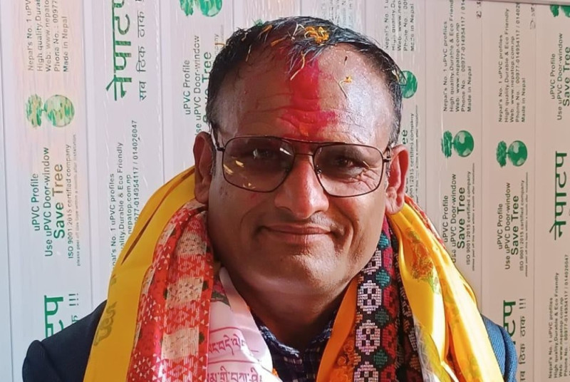 हेटौँडा- १२ को अध्यक्षमा कांग्रेसका तिवारी विजयी
