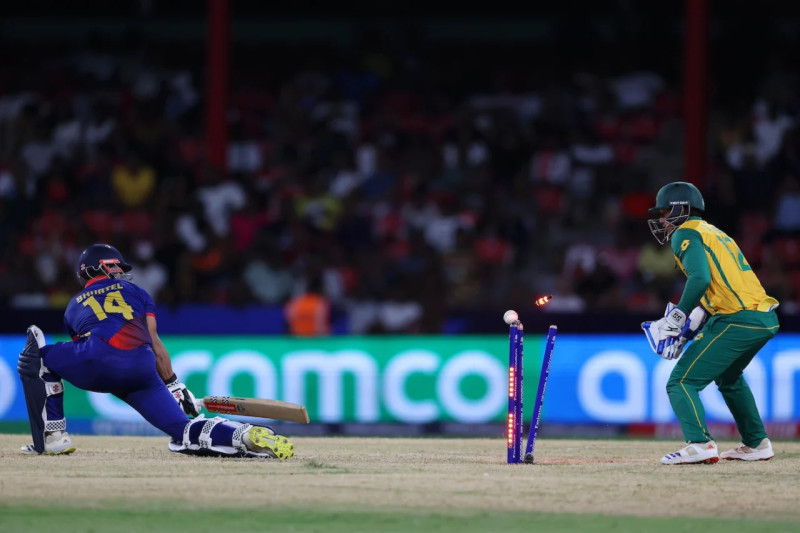 दक्षिण अफ्रिकासँग नेपाल एक रनले पराजित