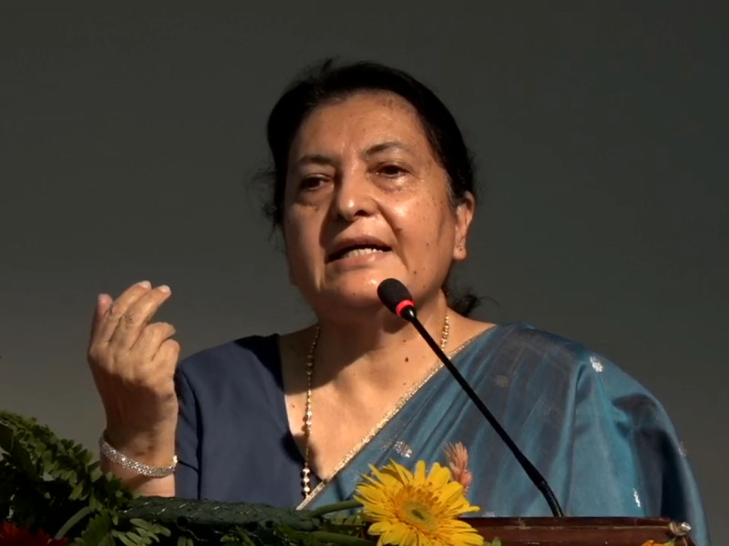 पूर्व राष्ट्रपति भण्डारीको खुलासाः शीतल निवासबाट नेकपा विभाजन रोक्ने प्रयास सफल भएन