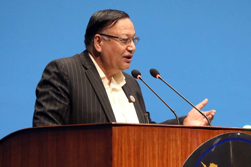 देशको आर्थिक अवस्था सुदृढ बनाउन सत्तापक्ष र प्रतिपक्ष एक हुनुपर्छ : सांसद पौडेल