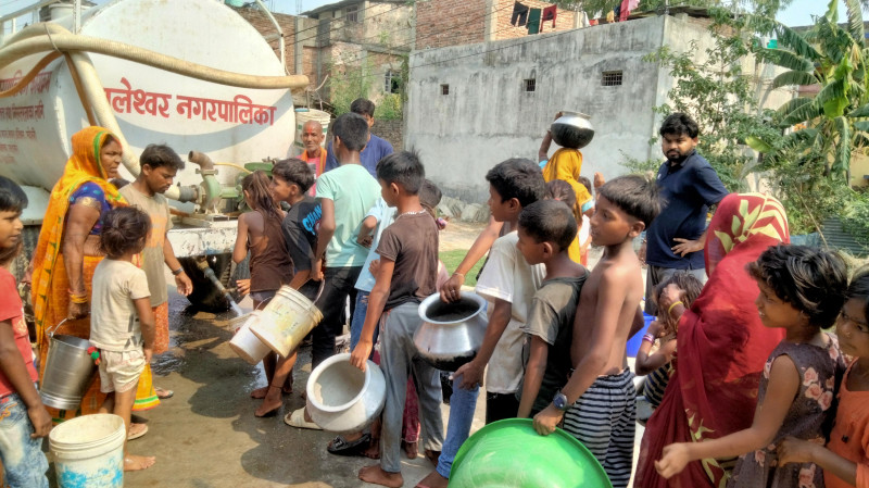जलेश्वरमा खानेपानी अभाव