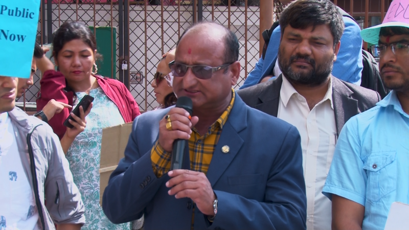 तत्काल शिक्षा ऐन जारी गर्न माग गर्दै धर्ना [तस्बिरहरू पनि]