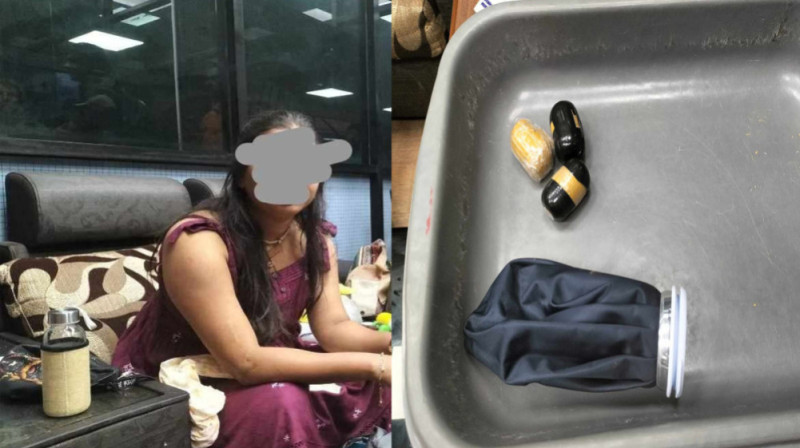 १ किलो सुनसहित बैङ्ककबाट आएकी भारतीय महिला पक्राउ