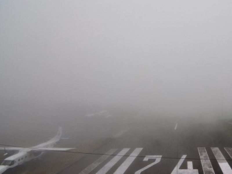 लुक्लामा दश दिनदेखि हवाई उडान ठप्प, पर्यटक मर्कामा