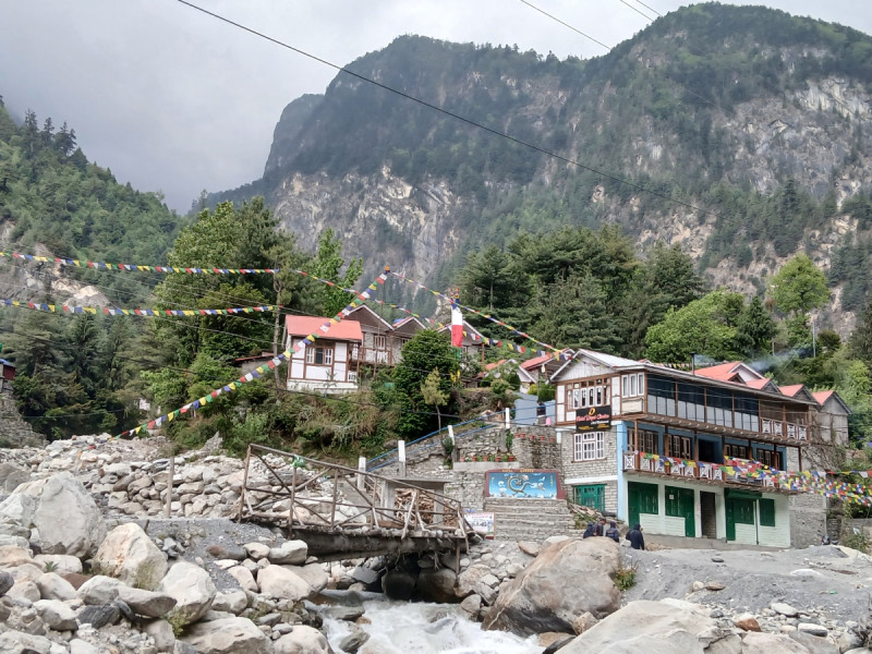 मनाङको बाटो सधैँ जोखिमपूर्ण