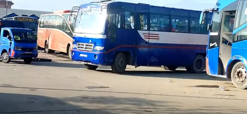 नयाँ बसपार्कमा ५६ काउण्टर थपियो
