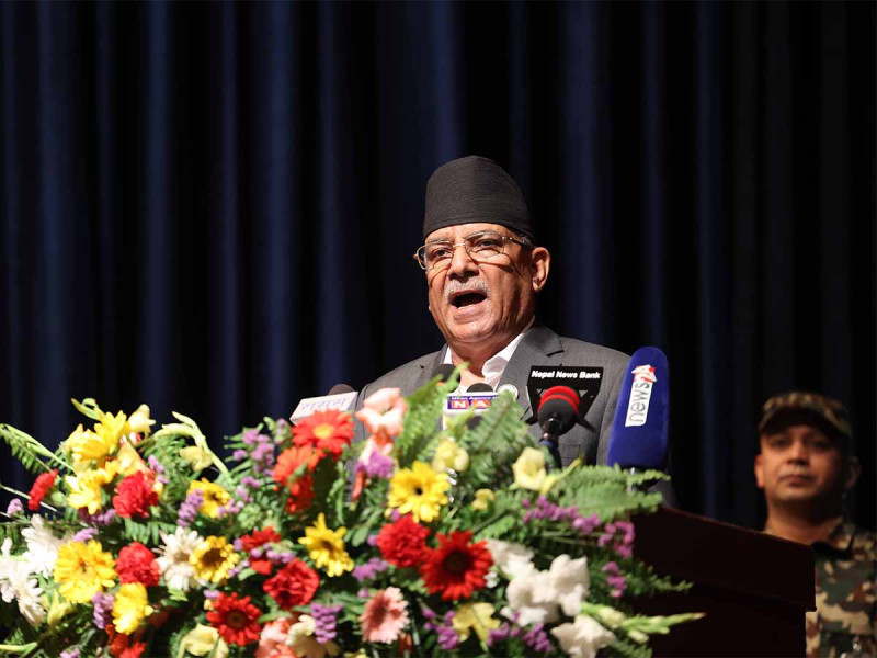 देश बनाउने एजेन्डा लिएर नयाँ दल आए हामी छोड्न तयार छौँ : प्रधानमन्त्री प्रचण्ड