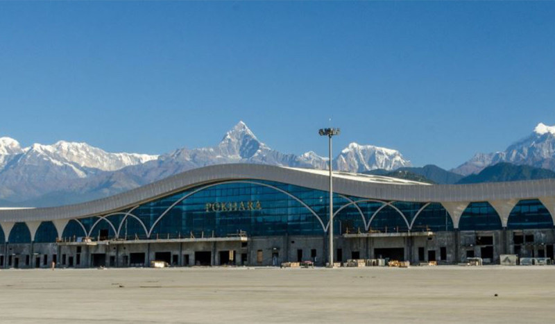 पोखरामा पहिलो अन्तर्राष्ट्रिय उडान हुँदै, आउँदैछ चिनियाँ विमान