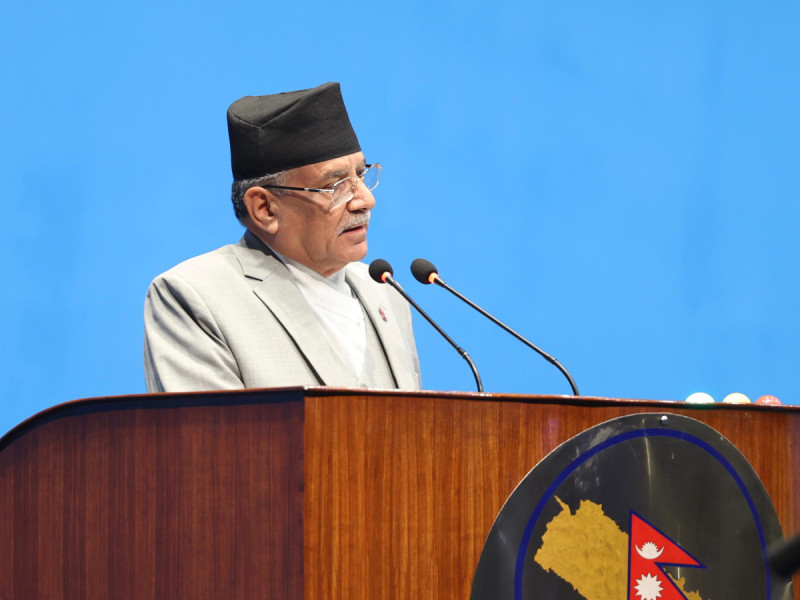 प्रधानमन्त्रीले पाएनन् विश्वासको मत, ढल्यो प्रचण्ड नेतृत्वको सरकार