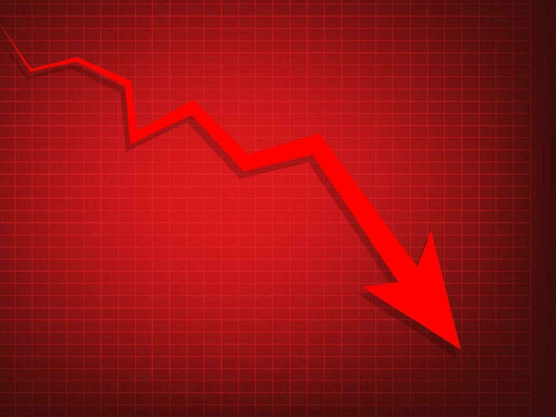 शेयर बजारमा दोहोरो अंकको गिरावट, कारोबार रकम बढ्यो 