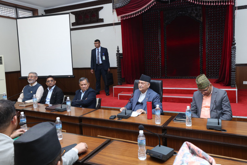 सरकारी राहत कोषमा ५० लाख रुपैयाँ दिने एमालेको निर्णय