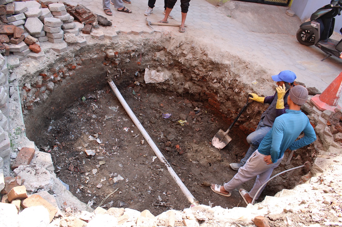 पाशुपत क्षेत्रका पुरातात्विक महत्वका धारा, कुवा र इनारको उत्खनन सुरु