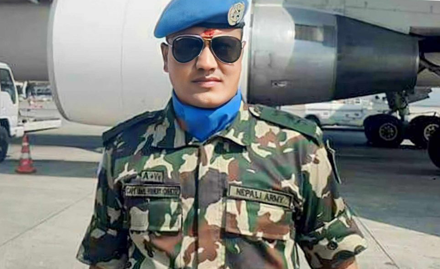 मृत भेटिएका मेजर पण्डितको शव डोल्पाबाट काठमाडौं ल्याइयो