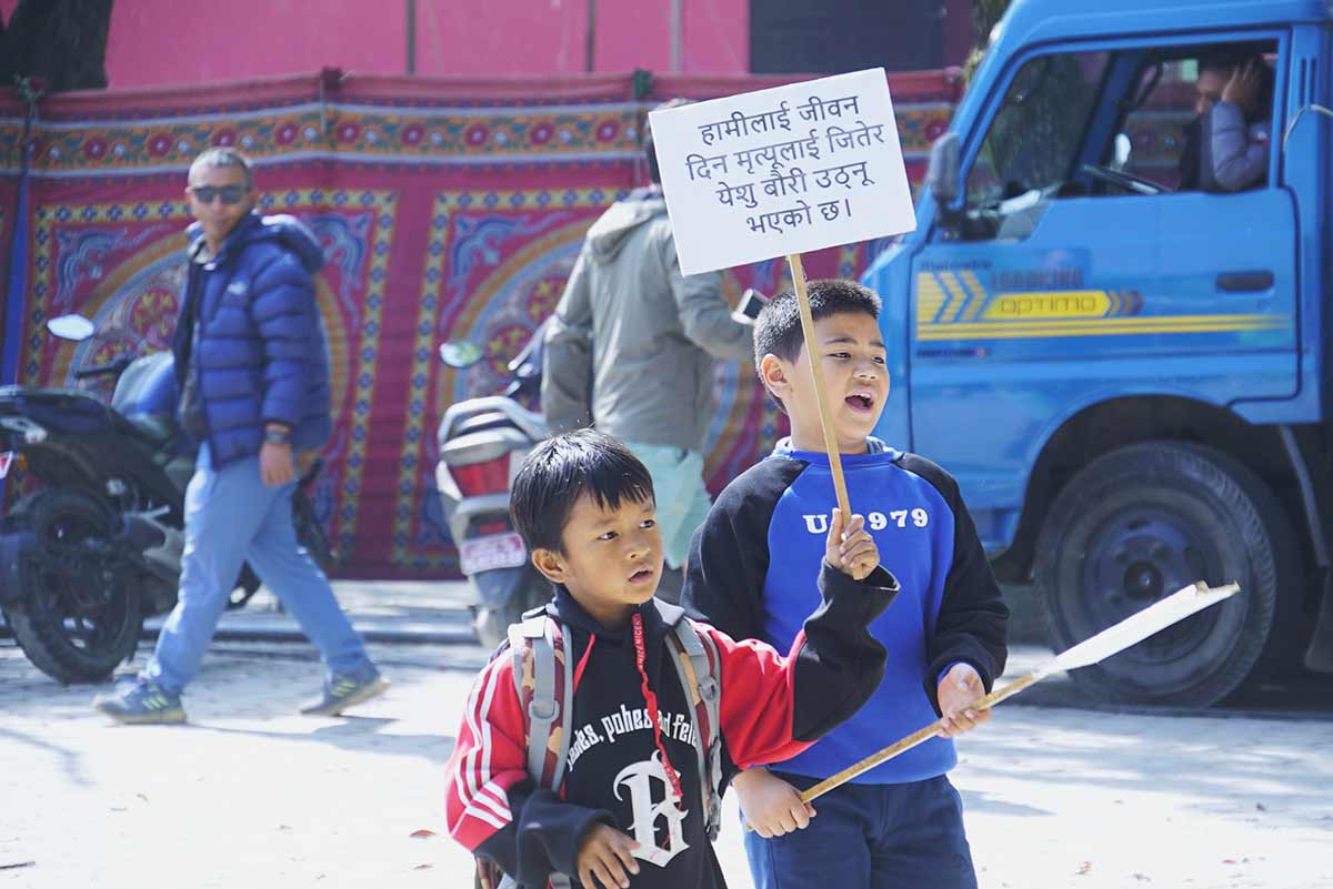 काठमाडौंमा भएको इस्टर महोत्सवका तस्बिर