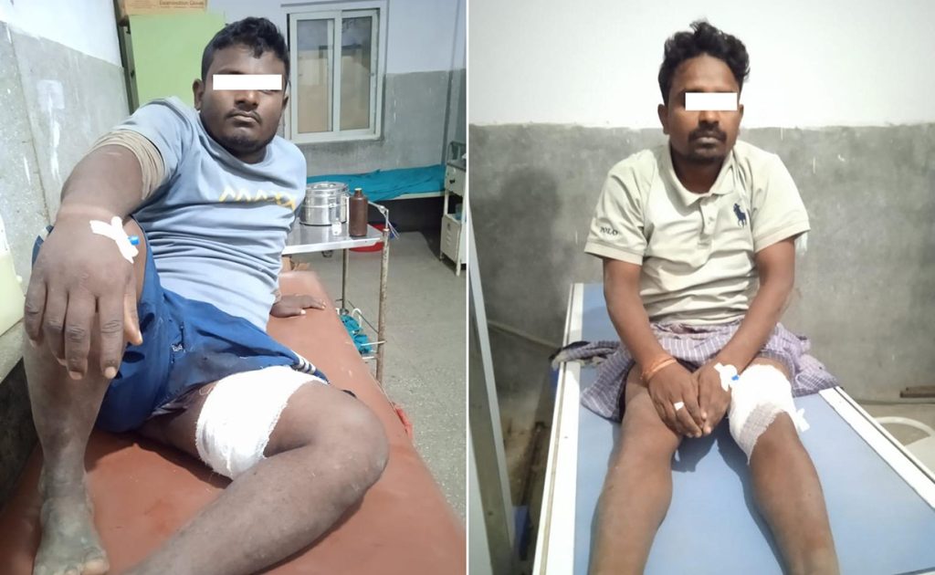 प्रहरीले चलाएको गोली लागेर दुई जना घाइते