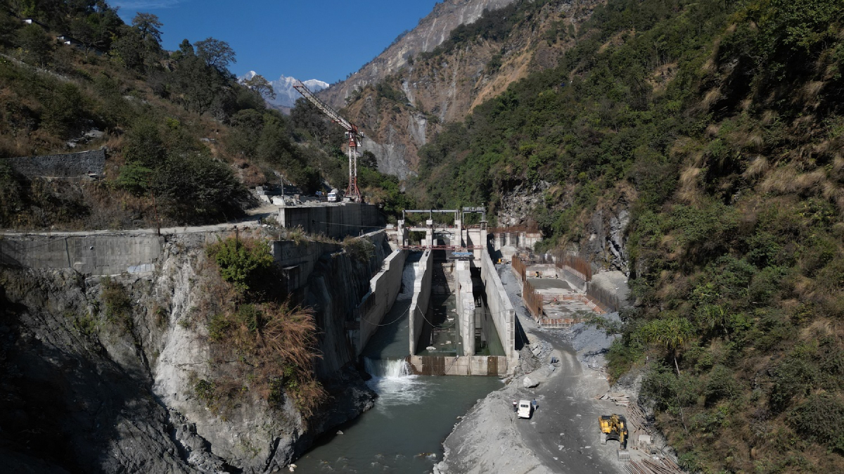 राहुघाट जलविद्युत आयोजनाको भौतिक प्रगति ७२ प्रतिशत