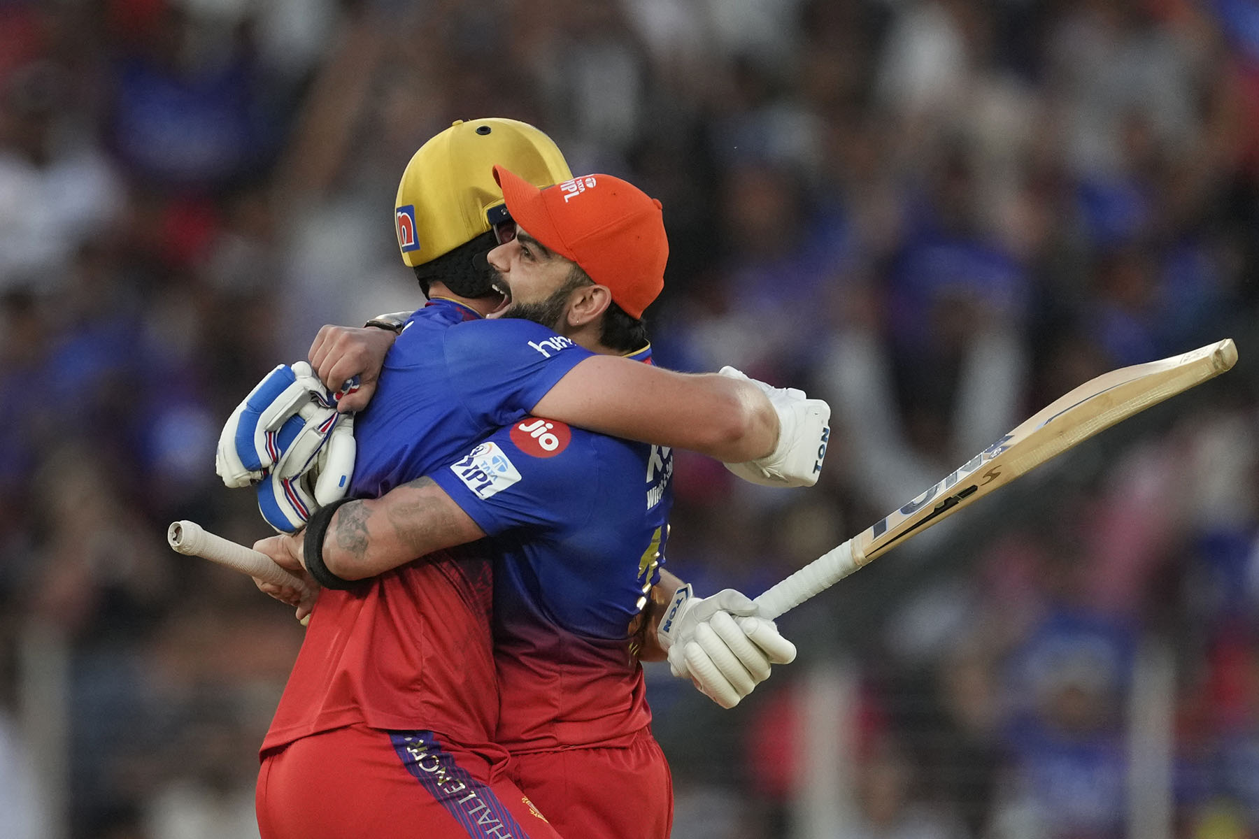 आईपीएलमा आरसीबीको लगातार पाँचौँ जित, दिल्ली ४७ रनले पराजित 