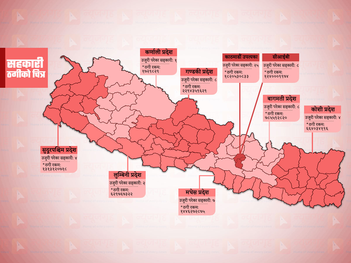 भयावह बन्दै सहकारीको ठगी, सर्वसाधारणको अर्बौं बचत जोखिममा