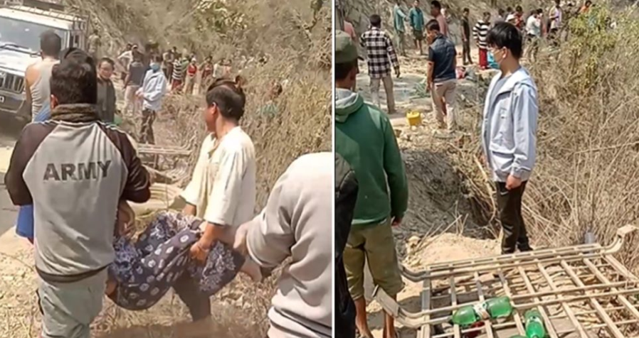 धरानबाट भोजपुर जाँदै गरेको जीप दुर्घटना, ७ जनाको मृत्यु 