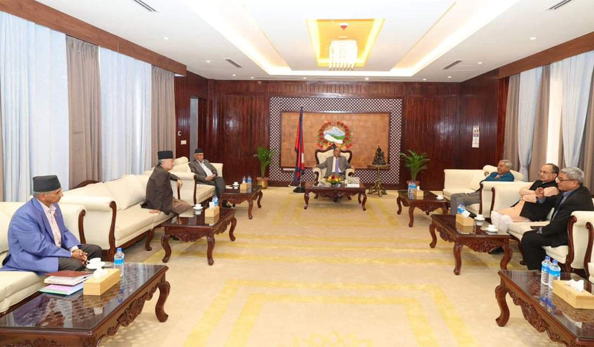 संसदीय गतिविधि हेर्न नेम्वाङ, पाण्डे र लेखकलाई जिम्मेवारी